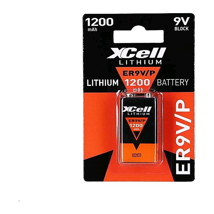 XCell Batterie X9V-B 9V Block 1200mAh 1St.