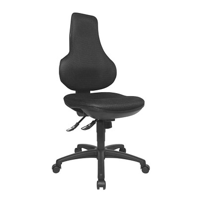 Topstar Bürostuhl Ergo Point® SY, EP02BB0 Stoff schwarz, Gestell schwarz