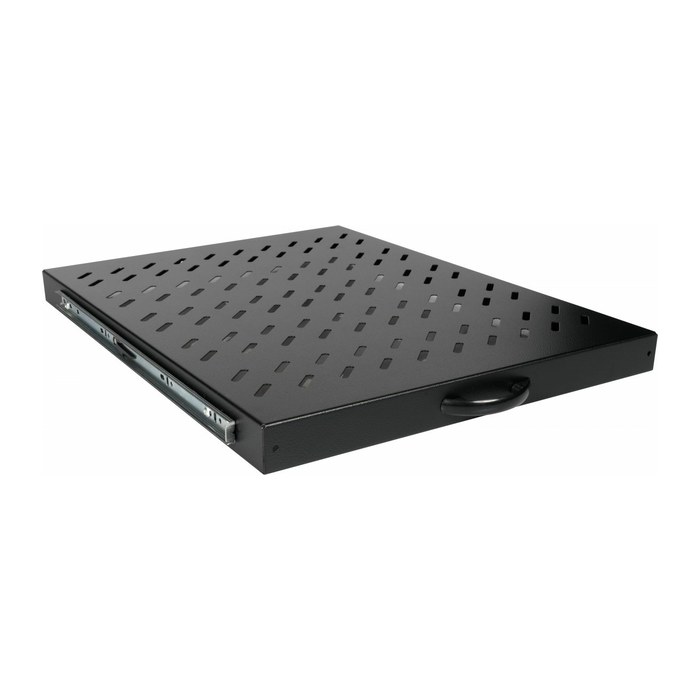 Equip 19" Fachboden aus. für Serverschränke 80cm 1U schwarz