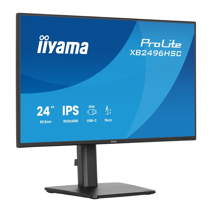 IIYAMA 60.5cm (23,8") XB2496HSC-B1 16:09 HDMI+USB-C IPS
