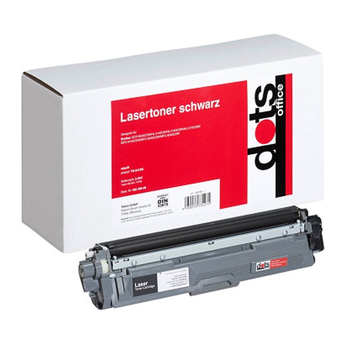 dots schwarz Toner kompatibel zu brother TN-241bk