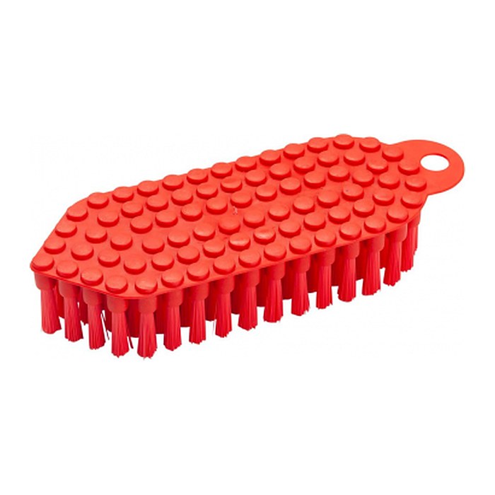 haug® bürsten Reinigungsbürste Flexo rot Kunststoff, 1 St.
