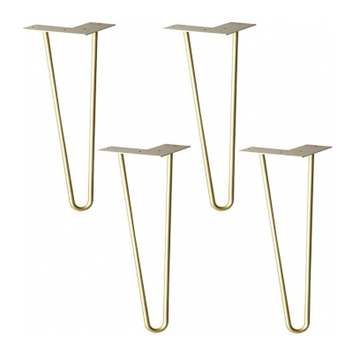 WAGNER® design yourself HAIRPIN ST 8245 Tischbeine gold , 4 St.
