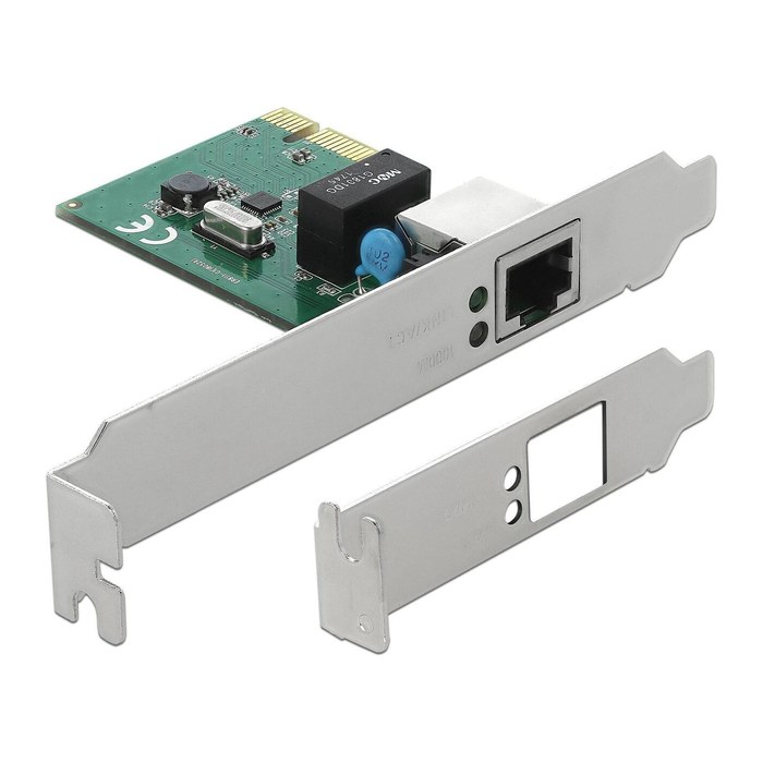 DELOCK Gigabit LAN 1x RJ45 +Low Profile Delock