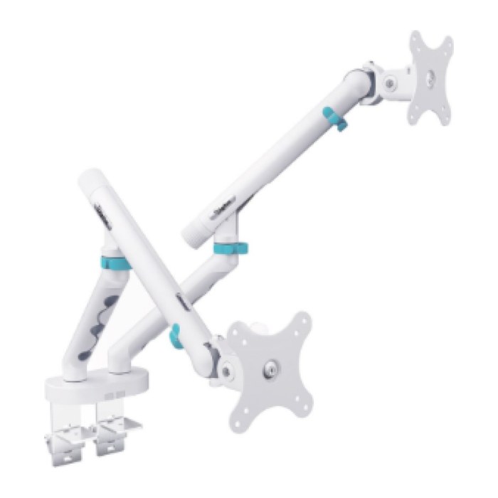 DIGITUS TIS 35" 2TFT 2Gelenke Feder schwarz Max.2x10KG Dual