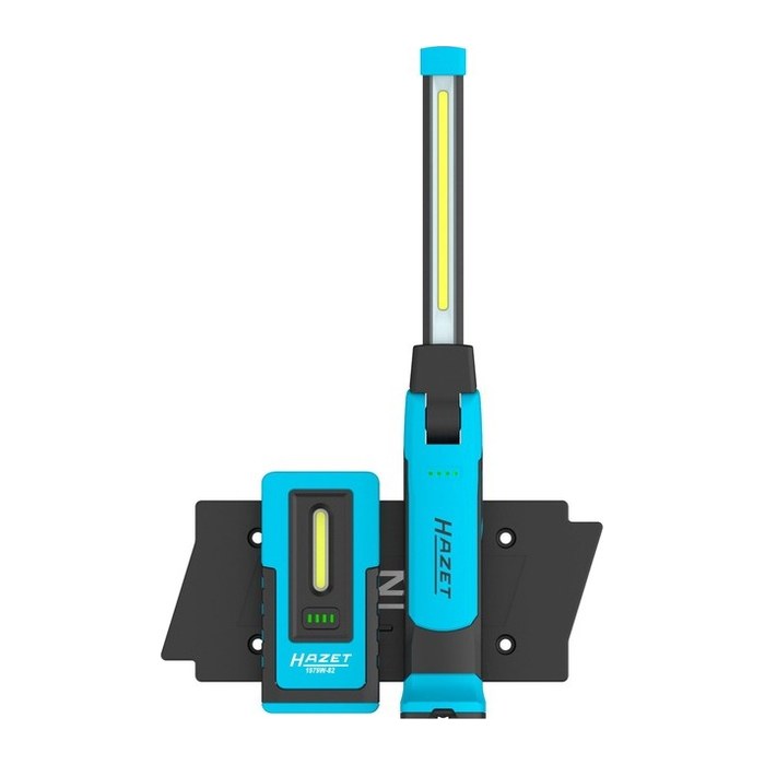 HAZET 1979W1/3 wireless charging LED Werkstattlampen-Set blau, 1 Set