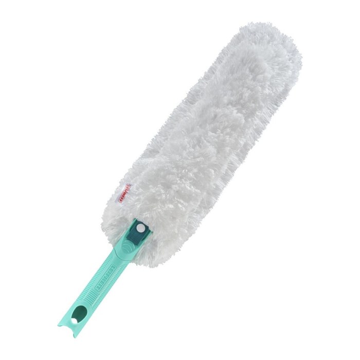 LEIFHEIT Staubwischer SUPERDUSTER XL weiß/türkis Kunststoff 12,0 cm breit