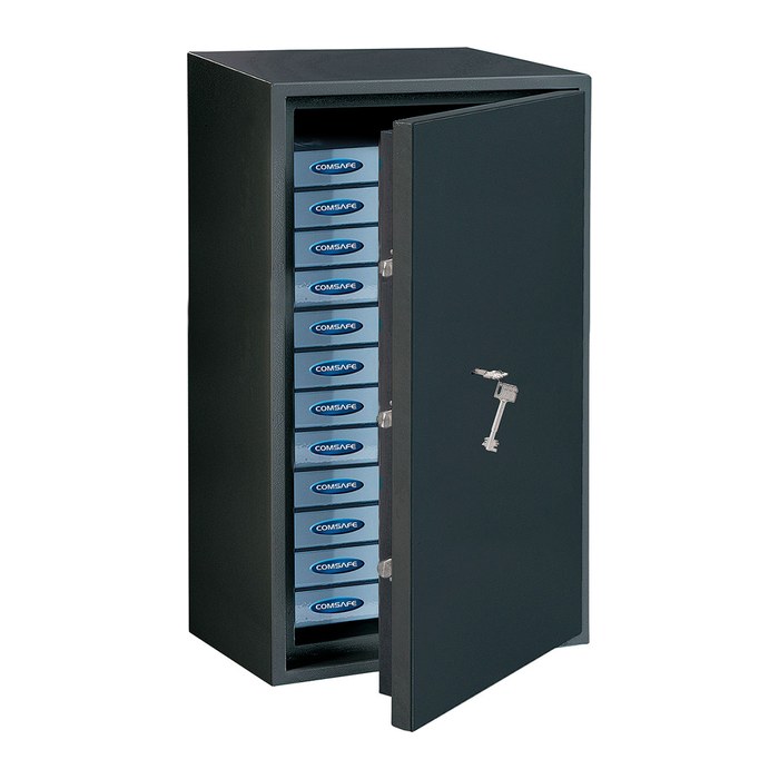 ROTTNER Möbeltresor PowerSafe 800 IT Sicherheitsstufe S2 nach EN14450 anthrazit 44,5 x 40,0 x 80,0 cm