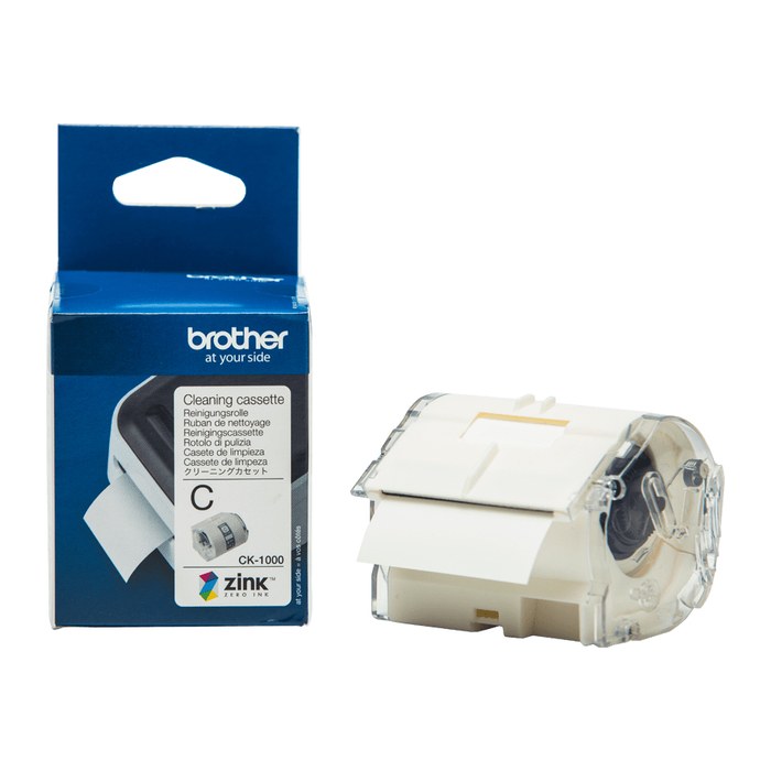 brother Endlosetikett für Etikettendrucker transparent, 5,0 mm x 2,0 m, 1 Rollen
