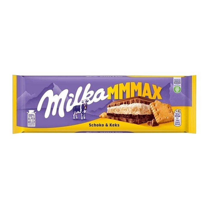 Milka Schoko & Keks Schokolade 300,0 g, 1 St.