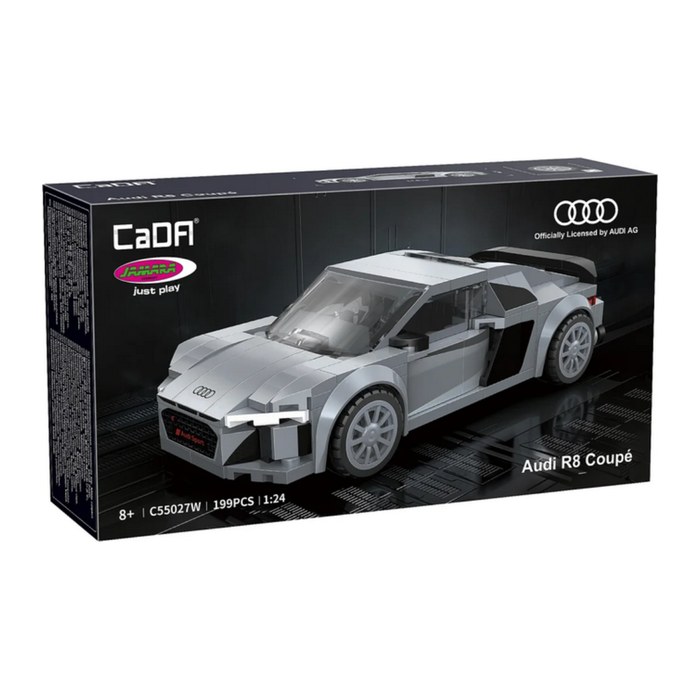 Jamara CaDA Audi R8 Coup 1:24 Bricks grau 8+