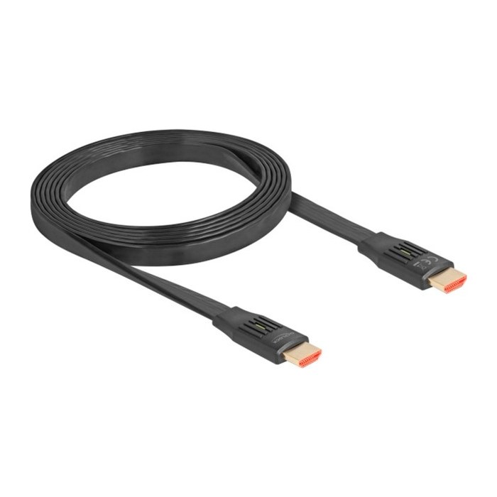 DELOCK High Speed HDMI Flachbandkabel 8K 60Hz 2m