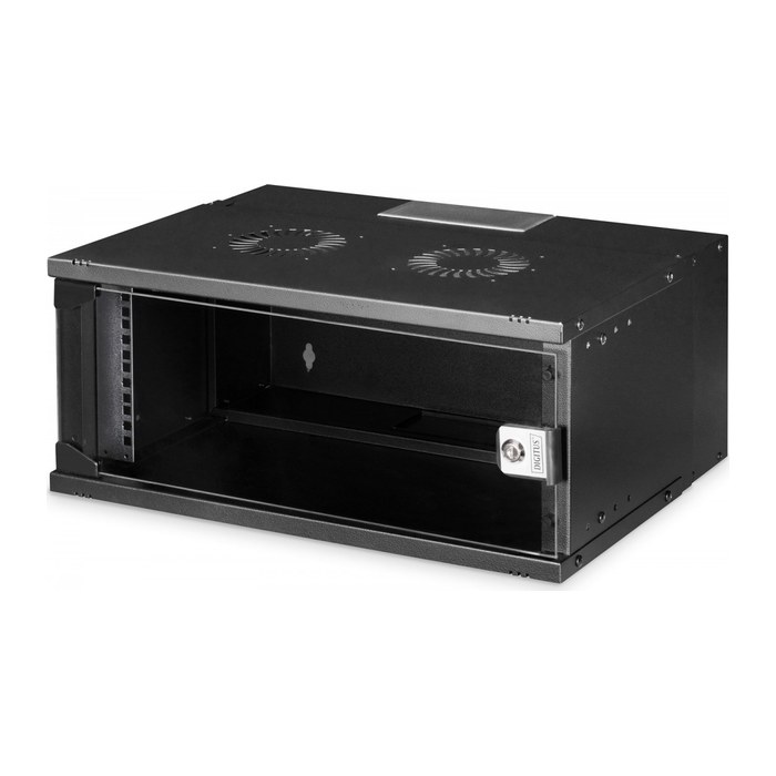 Digitus Wandgehäuse SOHO PRO 4HE 240x540x400 mm 19" schwarz
