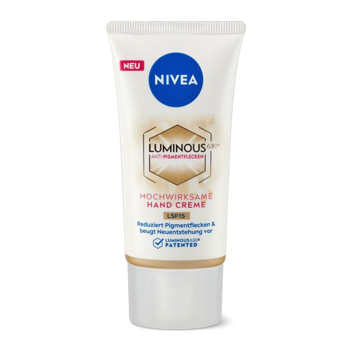 NIVEA LUMINOUS630® ANTI-PIGMENTFLECKEN LSF 15 Hochwirksame Handcreme 50,0 ml