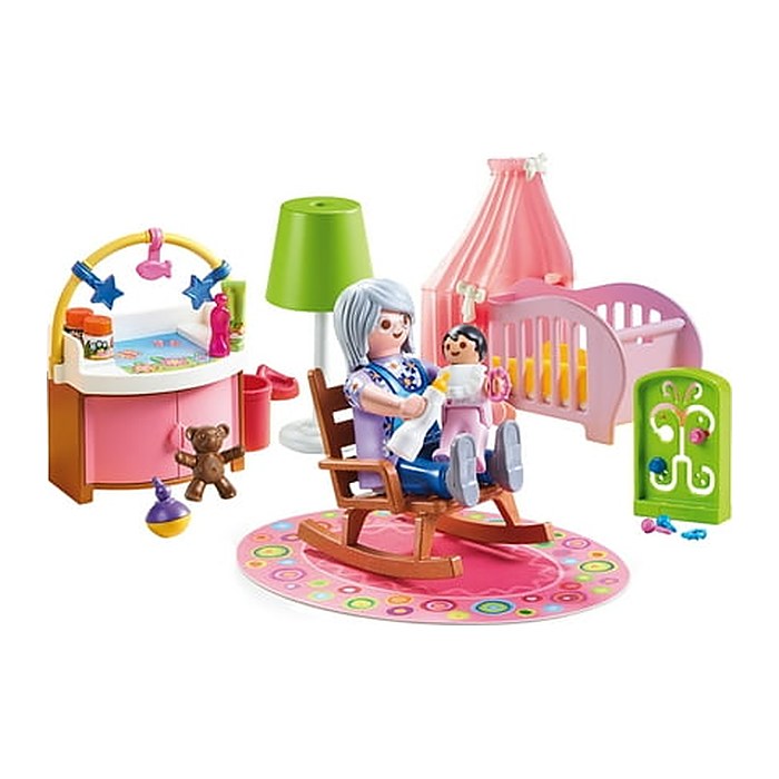 Playmobil® Dollhouse 70210 Babyzimmer Spielfiguren-Set