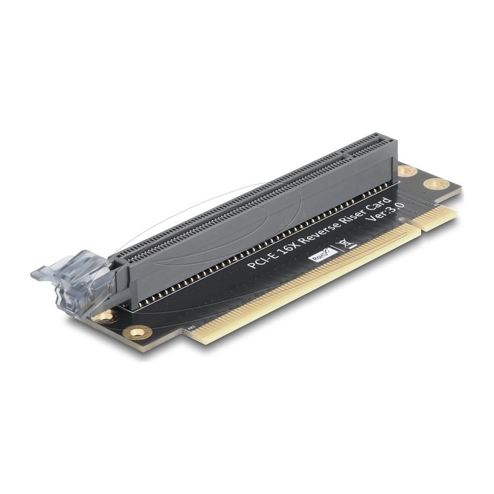 DELOCK Riser Karte PCI Express 4.0x16 Stecker zux16 Slot 90