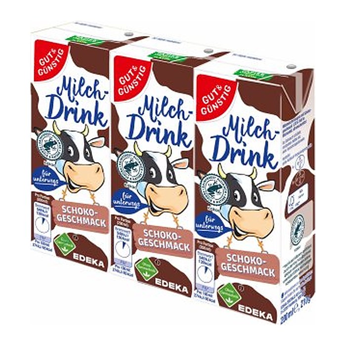 EDEKA Herzstücke Kakao-Drink 3x 200,0 ml
