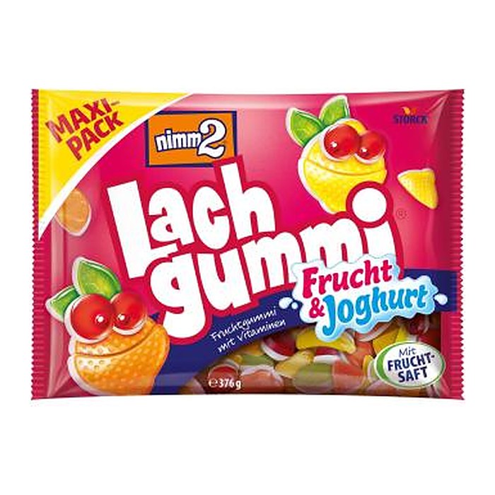 nimm2® Lachgummi Frucht & Joghurt Fruchtgummi 376,0 g, 1 St.