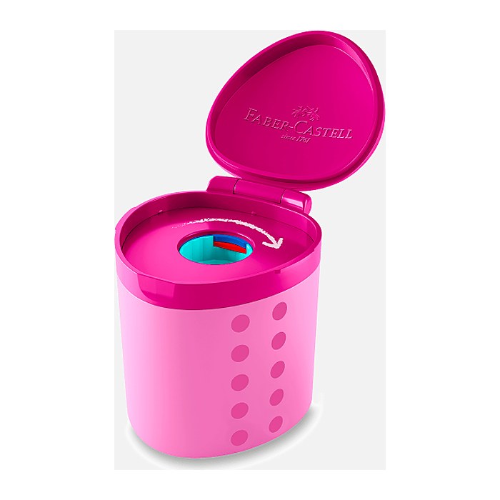 FABER-CASTELL Dosenspitzer Grippy pink