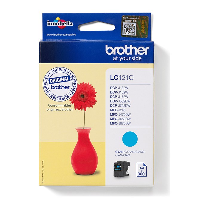 brother LC-121C cyan Druckerpatrone