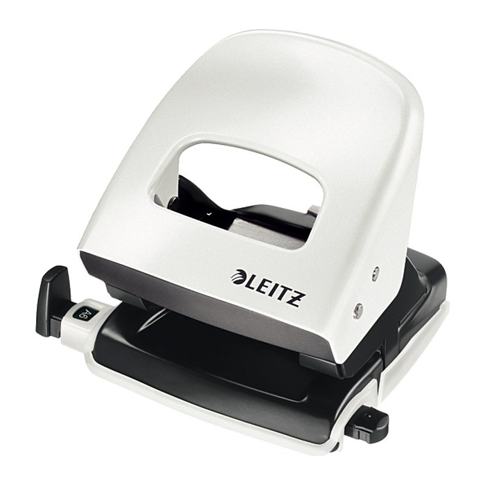 LEITZ Locher NeXXt 5008 WOW perlweiß, 1 St.
