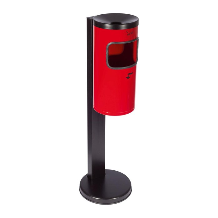 TKG Rondo Kombi Standaschenbecher rot, 1 St.