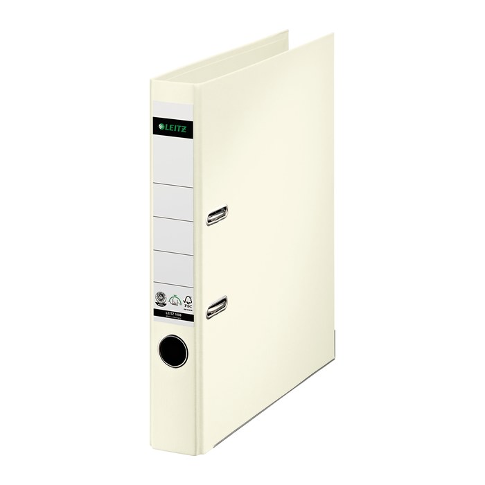 LEITZ 1008 Ordner signalweiß Karton 5,2 cm DIN A4, 1 St.