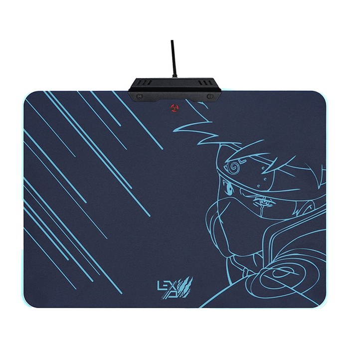 LEXIP Gaming-Mousepad Kakashi blau, weiß