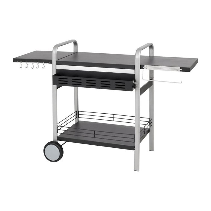 tepro Grillwagen Universal BBQ-Tisch schwarz, silber