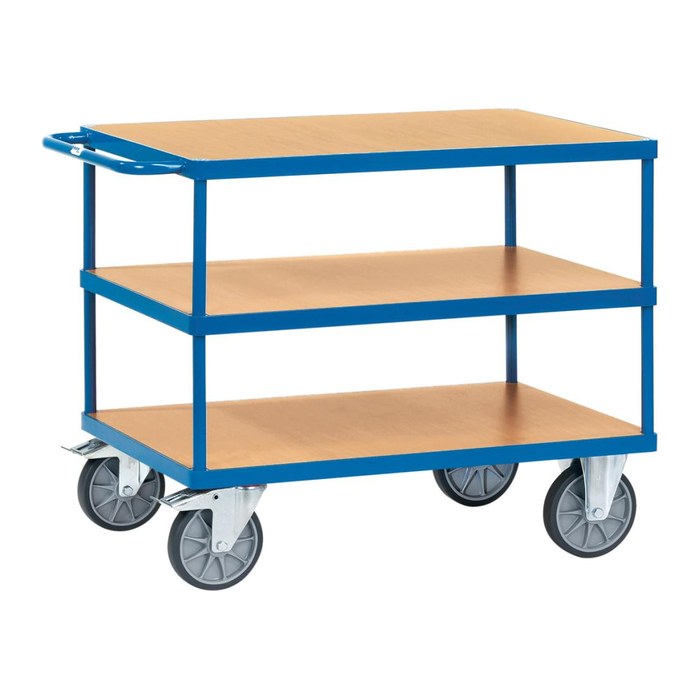 fetra Tischwagen 2422 blau 70,9 x 119,7 x 90,0 cm
