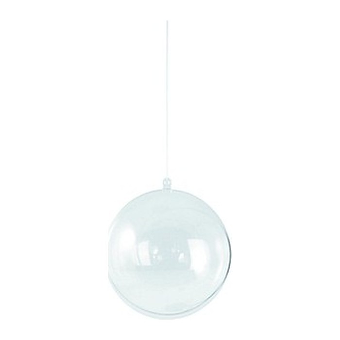 Rayher Plastik-Figur transparent Kugel 2-tlg. 8 cm Ø 8,0 cm, 1 St.