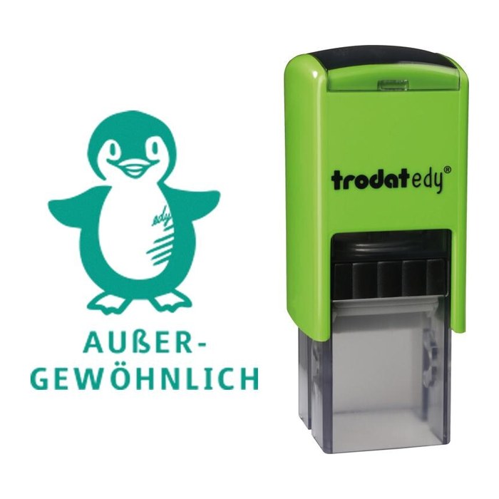 trodat edy® Motivstempel Pinguin 2,0 x 2,0 cm, 1 St.