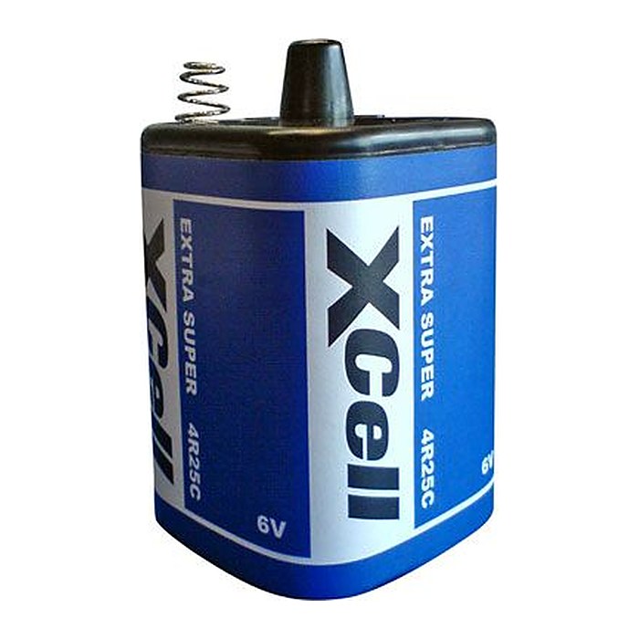XCell® Batterie EXTRA SUPER 4R25 Zink-Kohle 6V-Blockbatterie 6 V, 1 St.