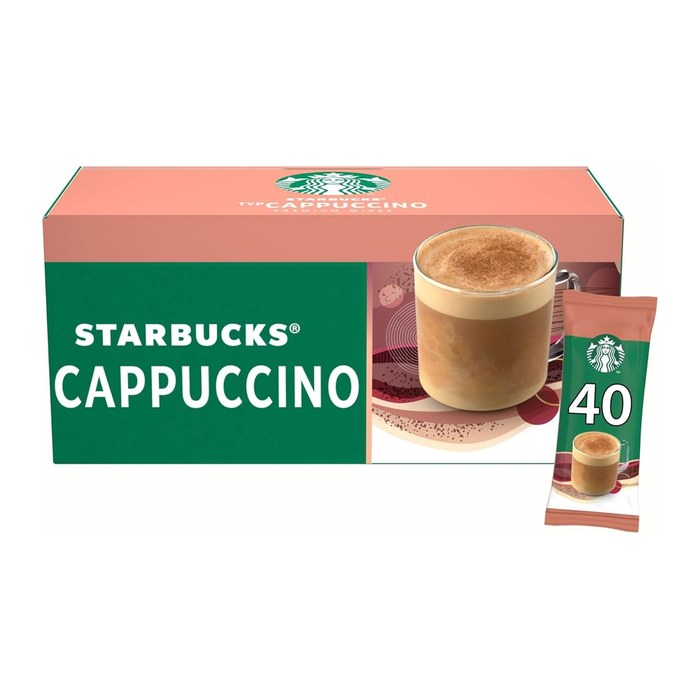 STARBUCKS™ Cappuccino-Sticks Instantkaffee, Arabicabohnen 40 St.