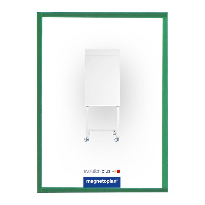 magnetoplan Magnetrahmen grün A4, 5 St.