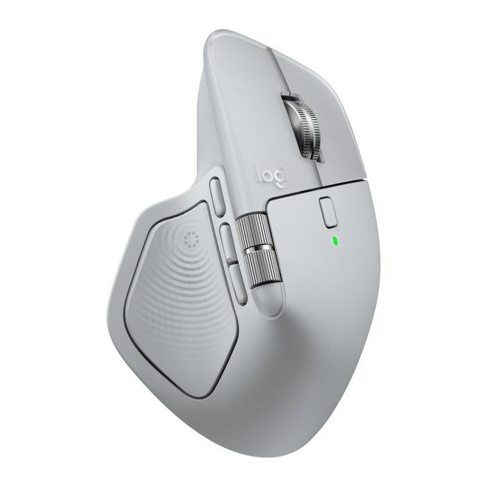 Logitech Wireless Mouse MX Master 4 pale gray