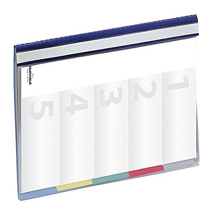 DURABLE Personalhefter DIVISOFLEX® Kunststoff blau DIN A4 5x kaufmännische Heftung, 1 St.