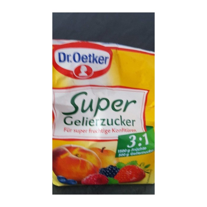 Dr. Oetker Super 3:1 Gelierzucker, 500,0 g