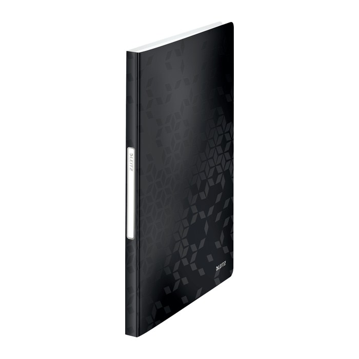 LEITZ WOW Sichtbuch DIN A4, 40 Hüllen schwarz-metallic, 1 St.
