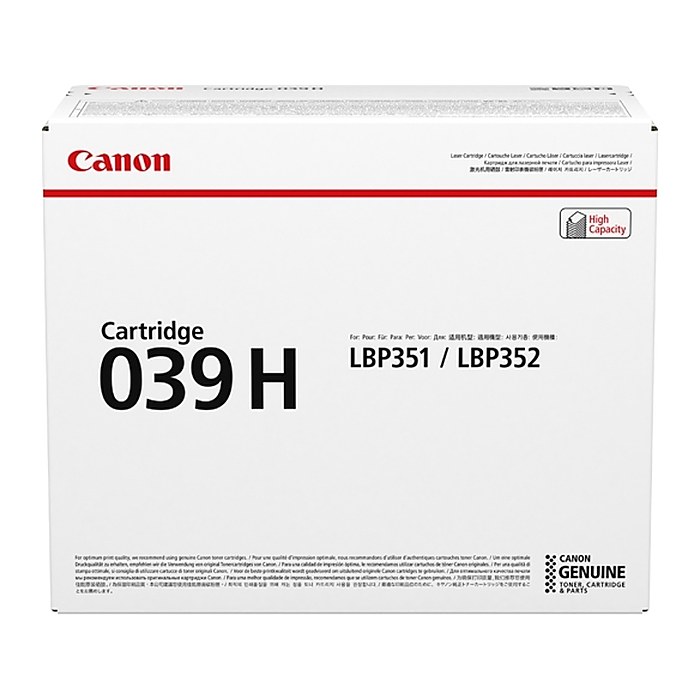 Canon 039H BK schwarz Toner