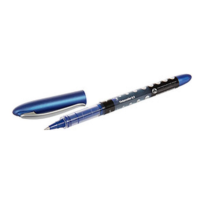 WESTCOTT PULSAR Tintenroller schwarz/blau 0,5 mm, Schreibfarbe: blau, 1 St.
