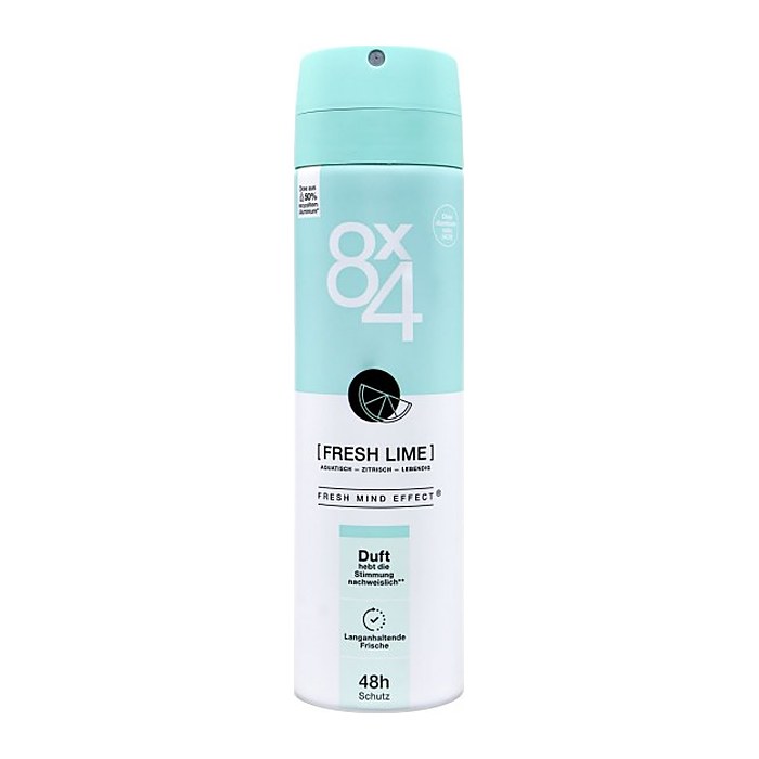 8x4 FRESH LIME Deo-Spray 150,0 ml