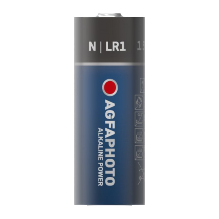 AgfaPhoto Batterie Knopfzelle LR1 N 1.5V Alkaline 1St.