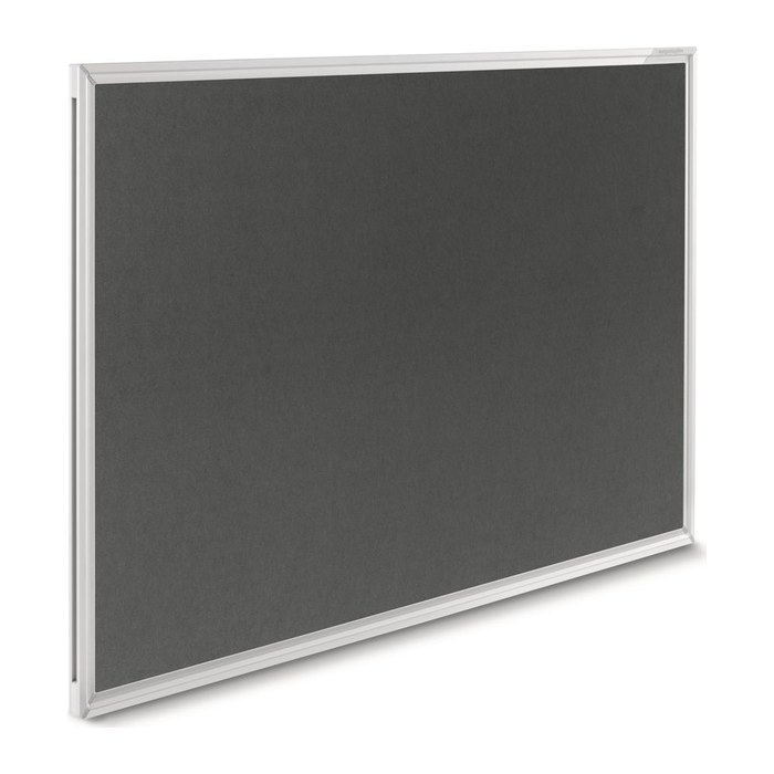 magnetoplan Pinnwand 60,0 x 45,0 cm Textil grau