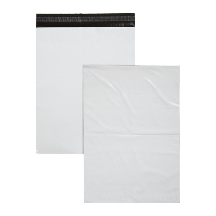 docuCARE® Folienversandtaschen classic light DIN B3 ohne Fenster weiß 100 St.