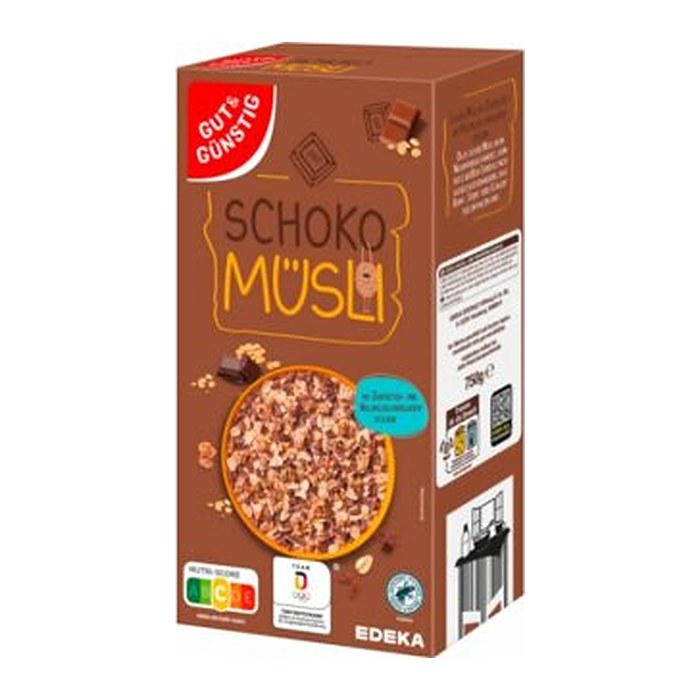 GUT&GÜNSTIG Schoko Müsli 750,0 g, 1 St.