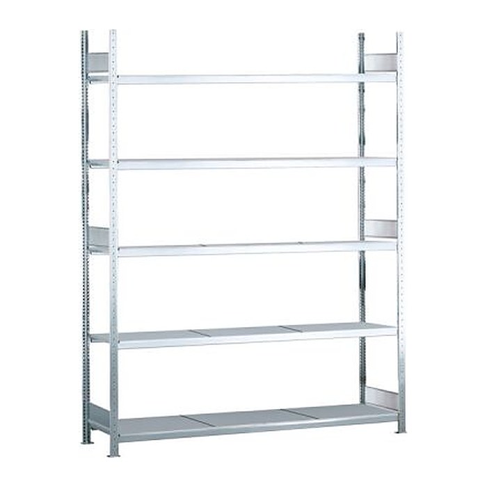 SCHULTE Schwerlast-Weitspannregal WS 2000 15736 silber 225,0 x 80,0 x 300,0 cm
