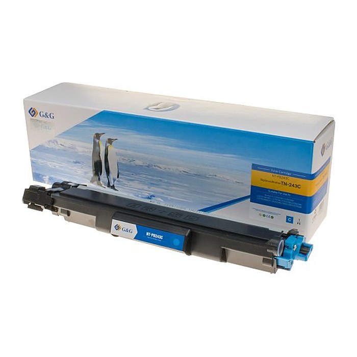 G&G Toner kompatibel mit Brother TN-243C Cyan