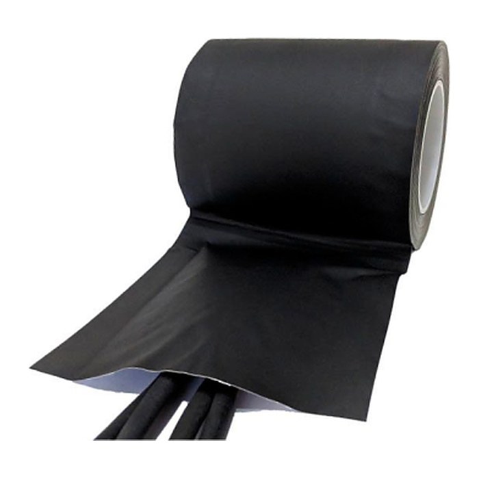 Tunnel-Tape 986 Gewebeband schwarz 150,0 mm x 25,0 m 1 St.