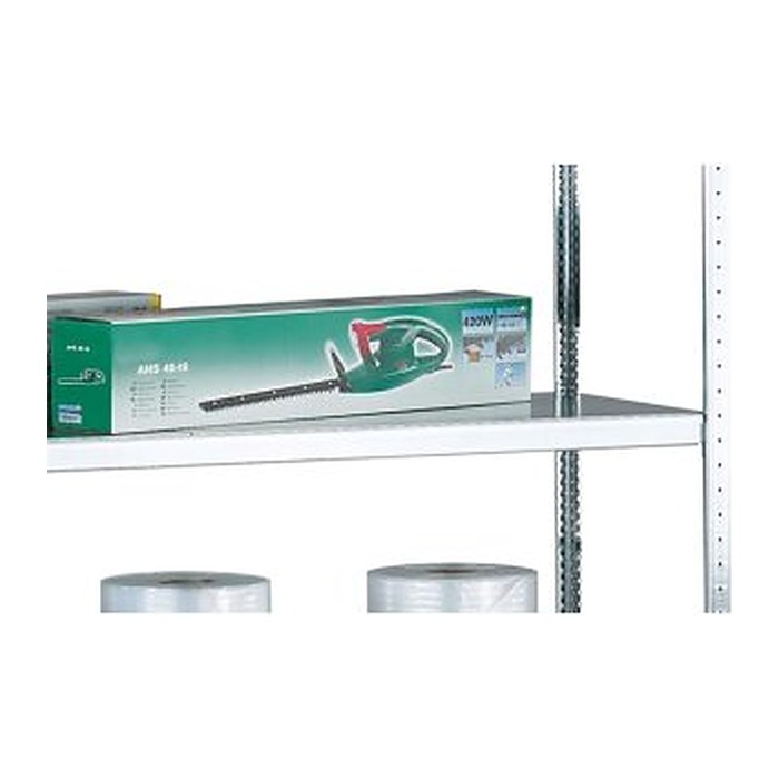 SCHULTE Schwerlast-Weitspannregal WS 2000 15734 silber 225,0 x 60,0 x 300,0 cm